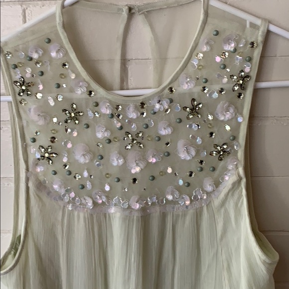 Urban Outfitters Kimchi blue dress green sequins - Picture 2 of 5